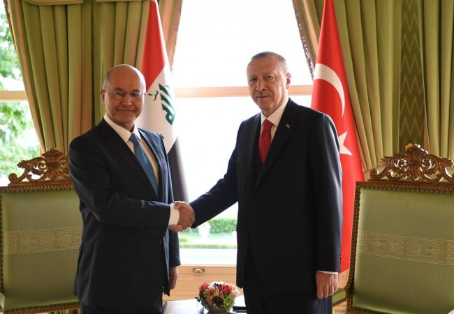 صالح يؤكد لأردوغان :ضمان الأمن المشترك يأتي من خلال التنسيق بين البلدين وبلدان المنطقة