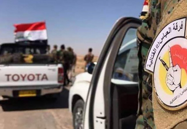قوات فرقة العباس تتصدى لتعرض “داعشي” في ناحية البشير