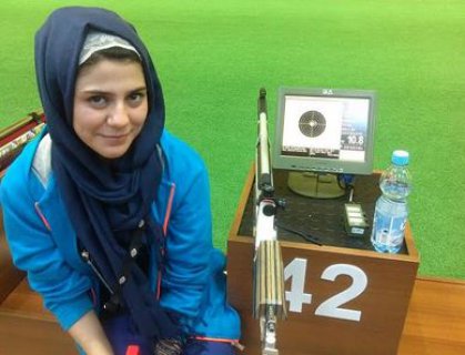 رامية عراقية تقترب من التأهل لنهائيات بطولة العالم للبندقية الهوائية