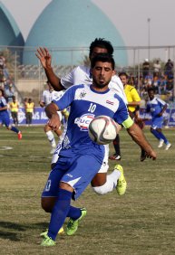 حمادي احمد يتعرض إلى اصابة خطيرة في مباراة الجوية وزاخو