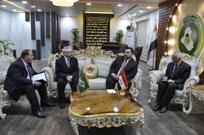 وزير الزراعة يأمل من الحكومة البرازيليه تقديم المزيد من الدعم الى العراق