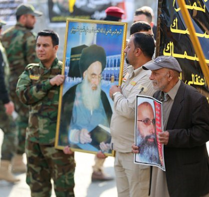 في بغداد والمحافظات تواصل التظاهرات المنددة بأعدام الشيخ النمر