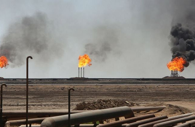 النفط تعلن تقليص انبعاثات غازالفلير