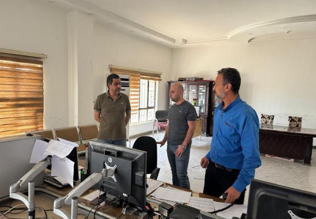 مدير عام  كهرباء بغداد يجري زيارة ميدانية الى مراكز السيطرة والشكاوى