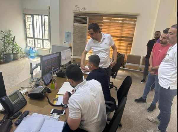 مدير عام كهرباء بغداد يتفقد مركز السيطرة والشكاوى خلال ايام عيد الفطر المبارك