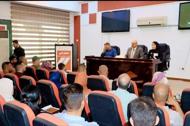 مدير عام شركة حمورابي يترأس اجتماعاً لفريق الجهد الخدمي والهندسي في بغداد