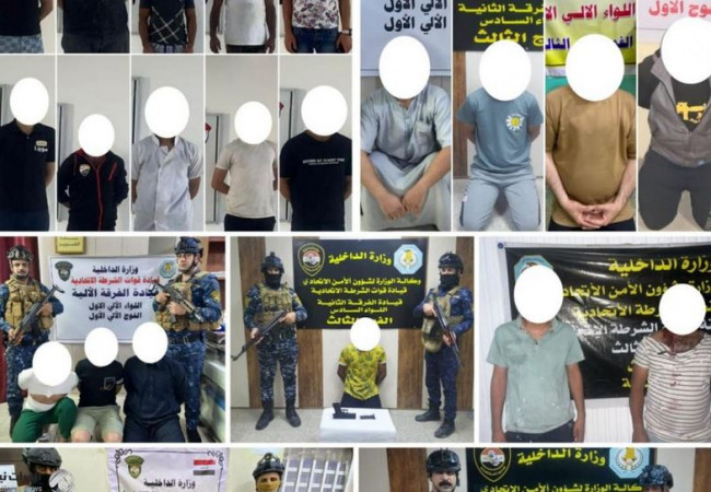 القبض على 23 متهماً مخالفين لشروط الإقامة في بغداد وبابل