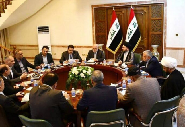 الاطار التنسيقي يبحث ملف اختيار رئيس مجلس النواب الجديد وإنهاء مهام التحالف الدولي في العراق.