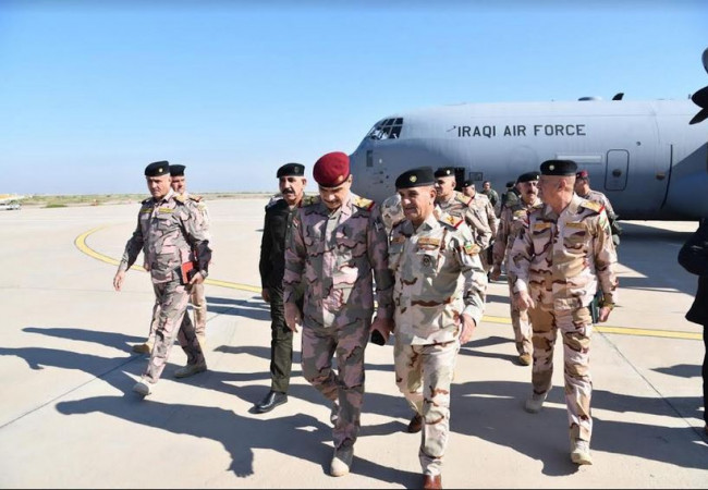 رئيس أركان الجيش يزور محافظة ميسان للإطلاع على الوضع الأمني في المحافظة