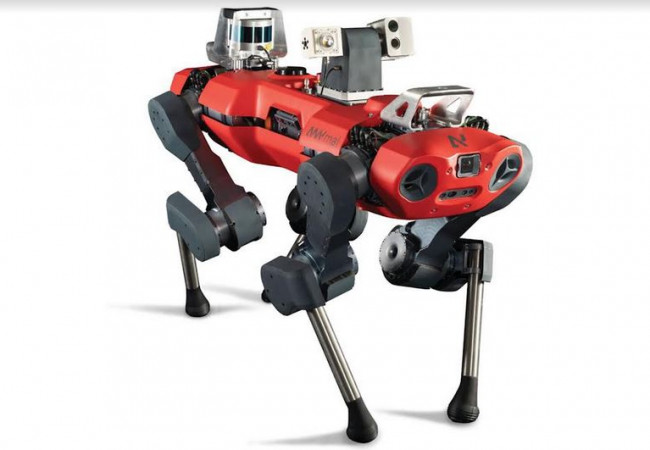 روبوت رباعي الأرجل يقفز كالغزال