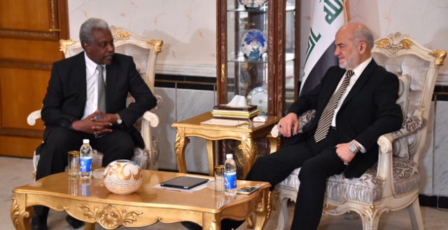 الجعفري ومدير منظمة التعاون الاسلامي يبحثان الاعداد لعقد مؤتمر مكة 2 للمصالحة