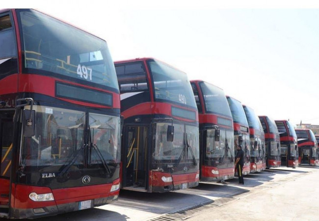 نقل المسافرين : تخصيص 600 حافلة لمشروع النقل الجماعي