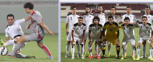 منتخبنا الوطني يتلقى هزيمة قاسية بثلاثية من نادي لخويا القطري !!!