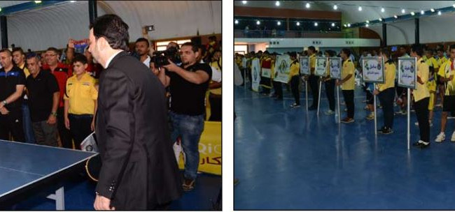 وزارة الشباب والرياضة تنظم كرنفالا رياضيا يجمع العراق في بطولة كرة الطاولة