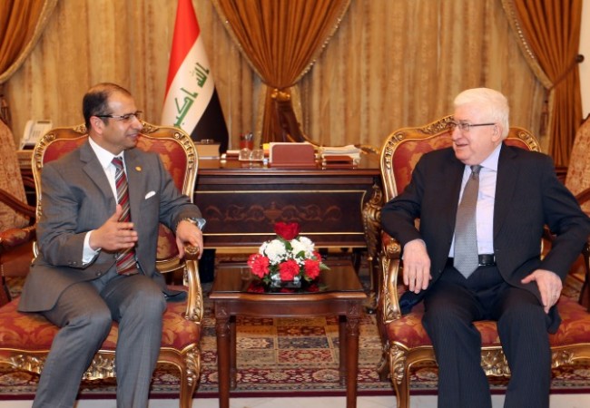 معصوم  والعبادي والجبوري يبحثون المستجدات السياسية والتعديل الوزاري المرتقب