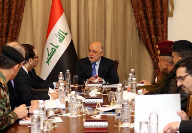 مجلس الامن الوطني برئاسة العبادي يناقش ضوابط منع تداعيات قانون العفو