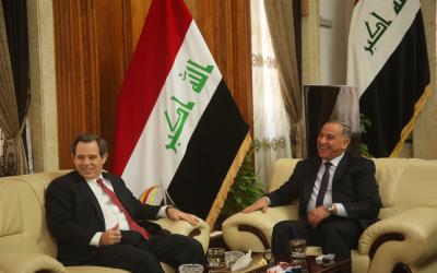 وزير الدفاع يبحث مع السفير الامريكي التعاون المشترك ضد داعش