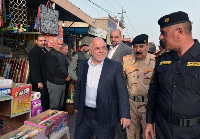 العبادي: لن نسمح بالتآمر وفتح الأبواب للدواعش لاحتلال مدن العراق