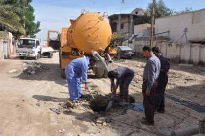 امين بغداد توجه دوائر البلدية صيانة شبكات المجاري استعدادا موسم الامطار