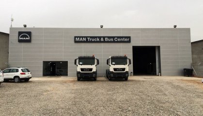 افتتاح صالة عرض ومركز خدمة جديدين للشاحنات الالمانية