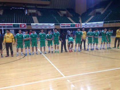 منتخب ناشئة العراق بكرة اليد يلاقي تونس اليوم