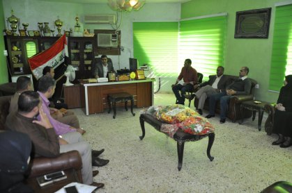 شباب ورياضة ذي قار تناقش عمل المديرية بعد نقل الصلاحيات الى المحافظة