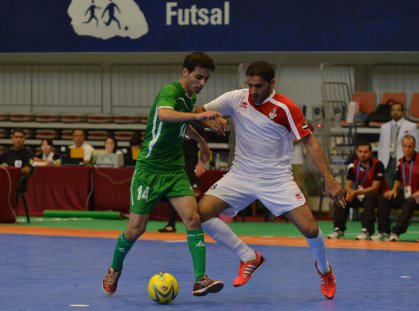 منتخب خماسي الكرة الى جانب ايران والصين والاردن في بطولة آسيا