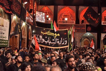 محافظ كربلاء المقدسة ومدير الشباب والرياضة يزوران المتطوعين الشباب ويشيدان بخدماتهم للزائرين