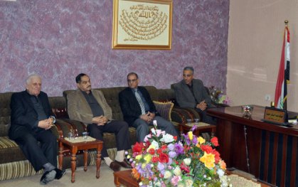 تعاون مشترك بين جامعة ديالى ومديرية الشباب والرياضة في المحافظة