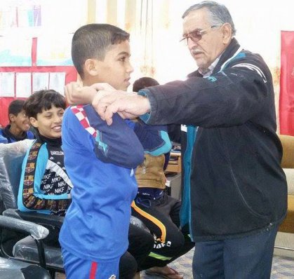 منتدى الغدير لذوي الاحتياجات الخاصة ينظم محاضرة عن رياضة رفع الاثقال في النجف