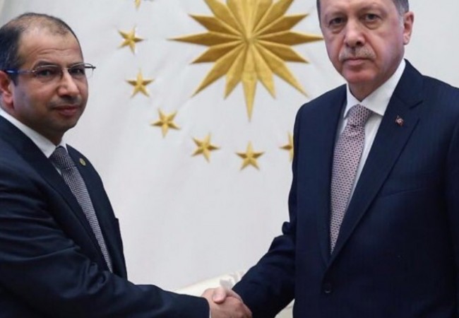 الجبوري واردوغان يبحثان الملفات السياسية والأمنية وأوضاع اللاجئين العراقيين