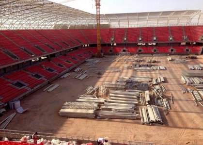 الشباب والرياضة تناقش تلكؤ المشاريع الهندسية والسعي لاستكمال ملعب كربلاء الاولمبي