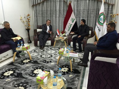 وزير الشباب والرياضة يعقد اجتماعا لمناقشة متطلبات رفع الحظر عن ملاعب العراق