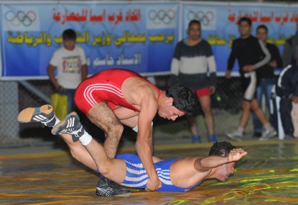 المركز التخصصي بالمصارعة يقيم بطولة منتديات الشباب بفعالية الحرة