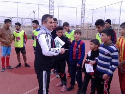 شباب ورياضة كركوك تجري عددا من الفعاليات التي تعنى بالطب الرياضي