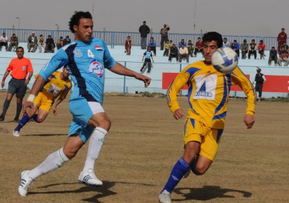 صقور الجوية يكتسحون دهوك بثلاثية نظيفة في اياب نصف نهائي كأس العراق بكرة القدم