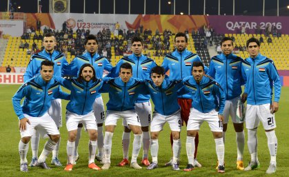 ليوث الرافدين بمواجهة الشمشون الكوري بكأس اسيا دون 23 عاما في مباراة للذكرى