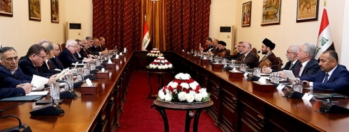 السيد عمار الحكيم يدعو الى بلورة رؤية موحدة لإخراج العراق من أزماته الحالية