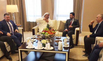 عبطان يبحث مع رئيس المجلس الاولمبي الاسيوي ملف رفع الحظر خلال زيارته لقطر