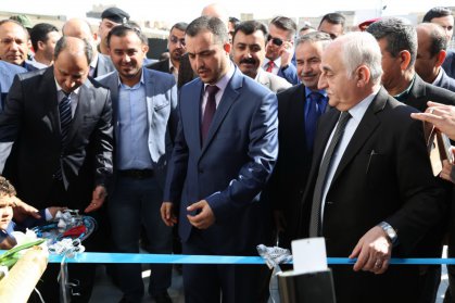 دائرة المباني  تفتتح  دار استراحة موظفي وزارة الاعمار والاسكان والبلديات في  ذي قار