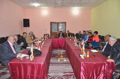 شباب ورياضة كربلاء المقدسة تضيف المؤتمر الفني لمدراء مراكز مشروع البطل الأولمبي