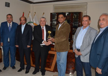 مصطفى يؤكد ان الوقت حان لاقامة البطولات الرياضية الكبرى في العاصمة بغداد