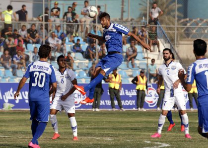 النجف يعاني من الغيابات قبل مواجهة أربيل والصقور يحلق بصدارة المجموعة الثانية