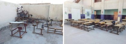 شرطة ميسان تشرع بحملة لتصليح المقاعد الدراسية في المحافظة