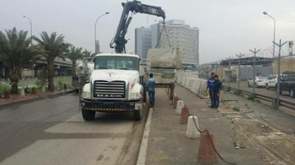 اليوم افتتاح الجزء المغلق من طريق محمد القاسم