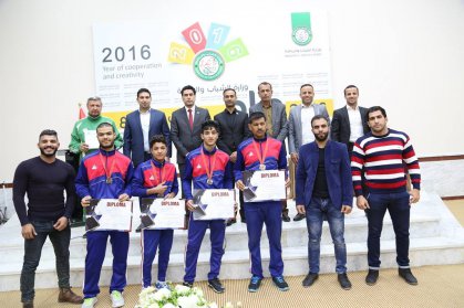 وزارة الشباب والرياضة تحتفي بابطال العالم في الكيك بوكسنغ والجوجستو