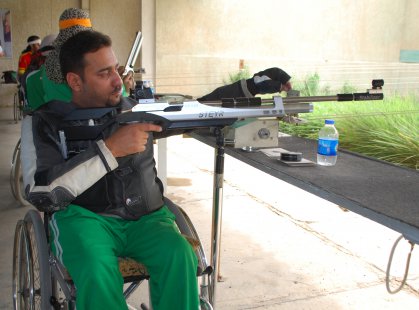 دورة تدريبية برماية المعوقين