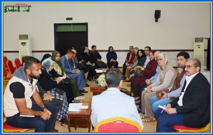 رئيسة منظمة عيون الثقافة الإنسانية تزور مقر وزارة الشباب