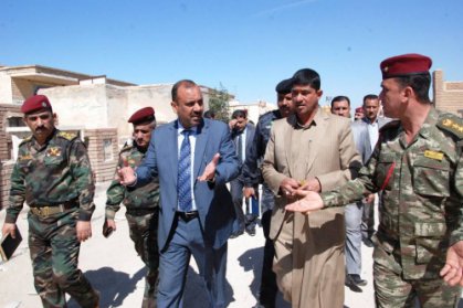 الياسري يطالب الاجهزة الامنية والخدمية بفتح الشوارع النيسمية في مقبرة وادي السلام