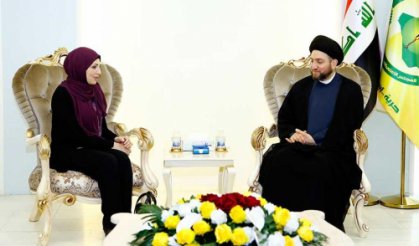 السيد عمار الحكيم يؤكد ضرورة ابعاد مواقع الامانة عن المناكفات السياسية